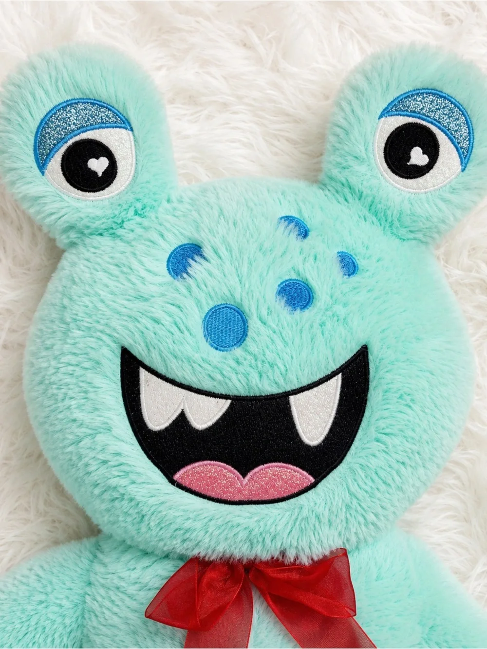Oversized Plush Monster ~ Way To Celebrate! Jumbo Stuffed Animal ~ Soft Fluffy